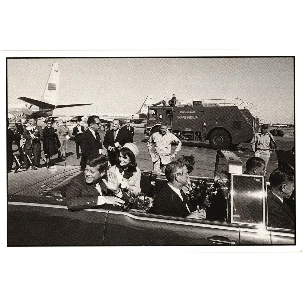 Sixth Floor Museum Dallas Love Field JFK Historic Postcard 1995 Archive Print